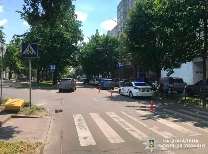 Здійснила наїзд на пішохода: поліцейські Київщини розслідують ДТП в місті Біла Церква